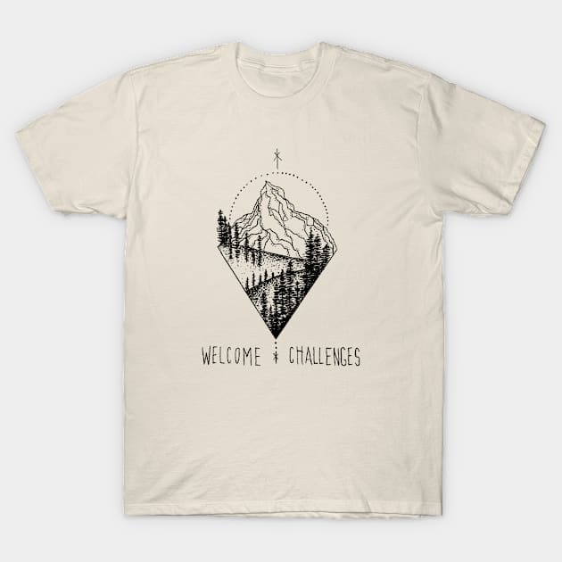 Welcome * Challenges T-Shirt by melonolson